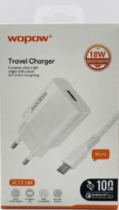 WOPOW JCT3.0M WOPOW TRAVEL CHARGER FASTER charger in lebanon