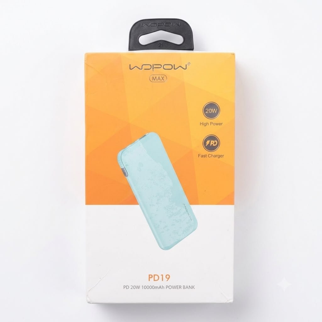 Power bank Wopow PD19 10000mAh power bank in lebanon Power bank Wopow PD19 10000mAh power bank in lebanon