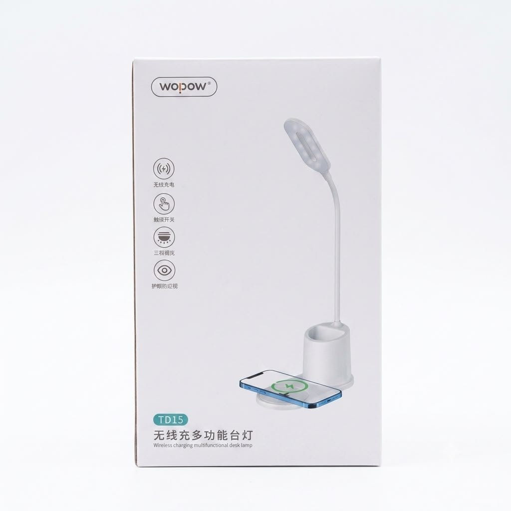 Wireless charging multifunctional desk lamp TD15 Wireless charging in lebanon