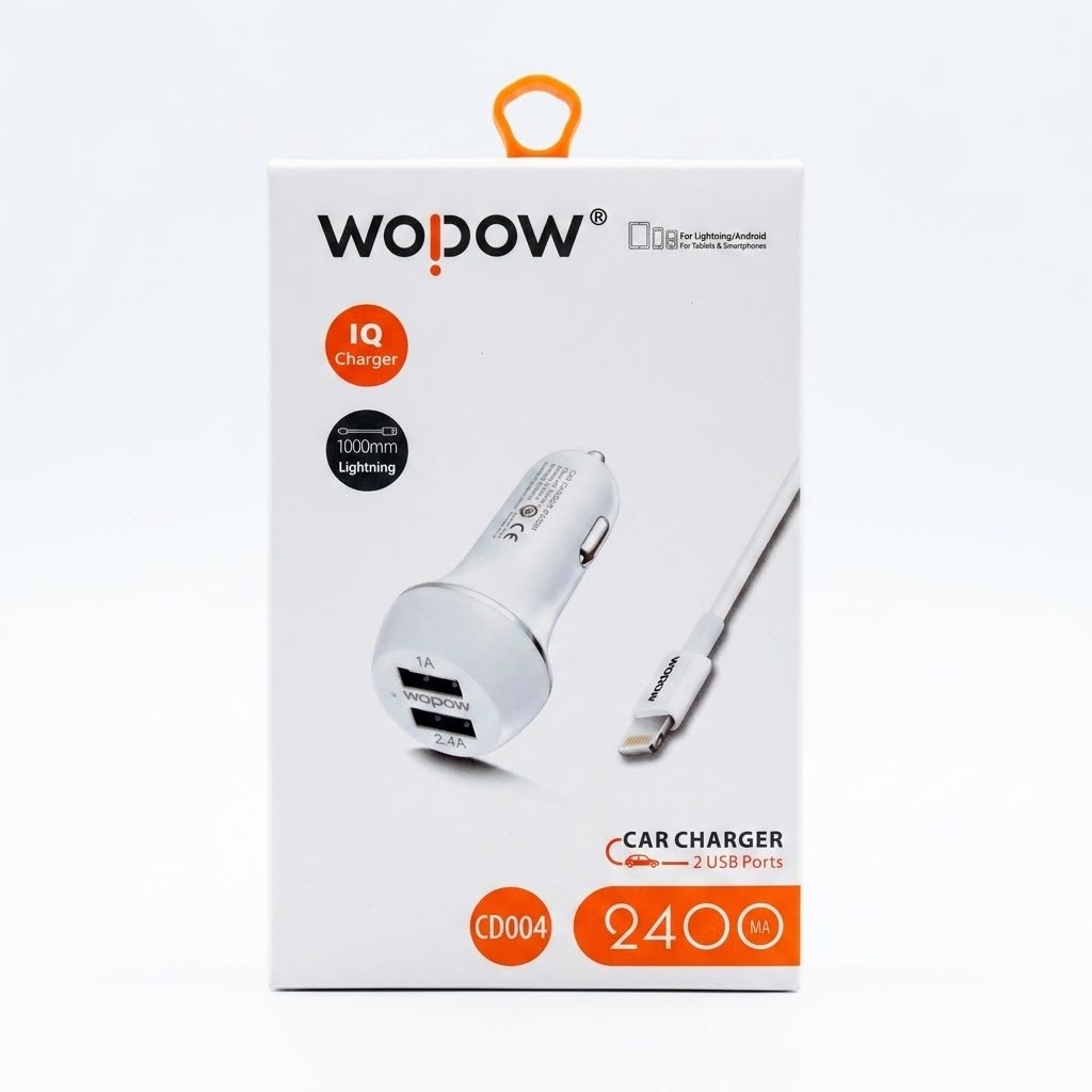 CAR CHARGER CD004 WITH 2 USB PORTS AND CABLE LIGHTNING 1000MM CHARGER IN LEBANON CAR CHARGER CD004 WITH 2 USB PORTS AND CABLE LIGHTNING 1000MM CHARGER IN LEBANON