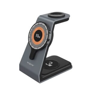 3-IN-1 Magnetic holder & Wireless charger MW02 15w output wireless charge in lebanon