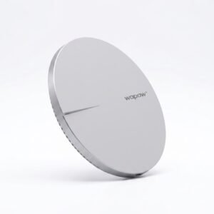 Round plate wireless charger ww01 15w max wireless charger in lebanon